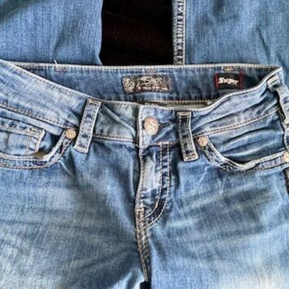 Silver Capri Jeans Women's Size 30